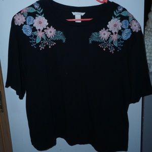 H&M floral Tee